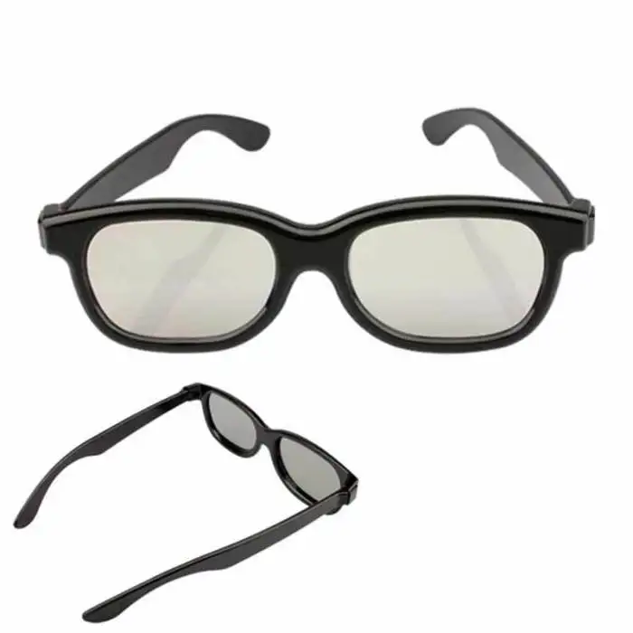 Поляризованные 3D очки черное кино на DVD LCD Видео Игры Театр круговой GV99
