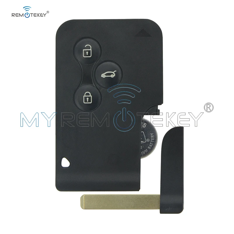 Смарт ключ Remtekey 7701209132 433 МГц PCF7947 3 кнопки для Renault Megane II 2 Scenic Grand 2003 2008|Ключ от авто| |