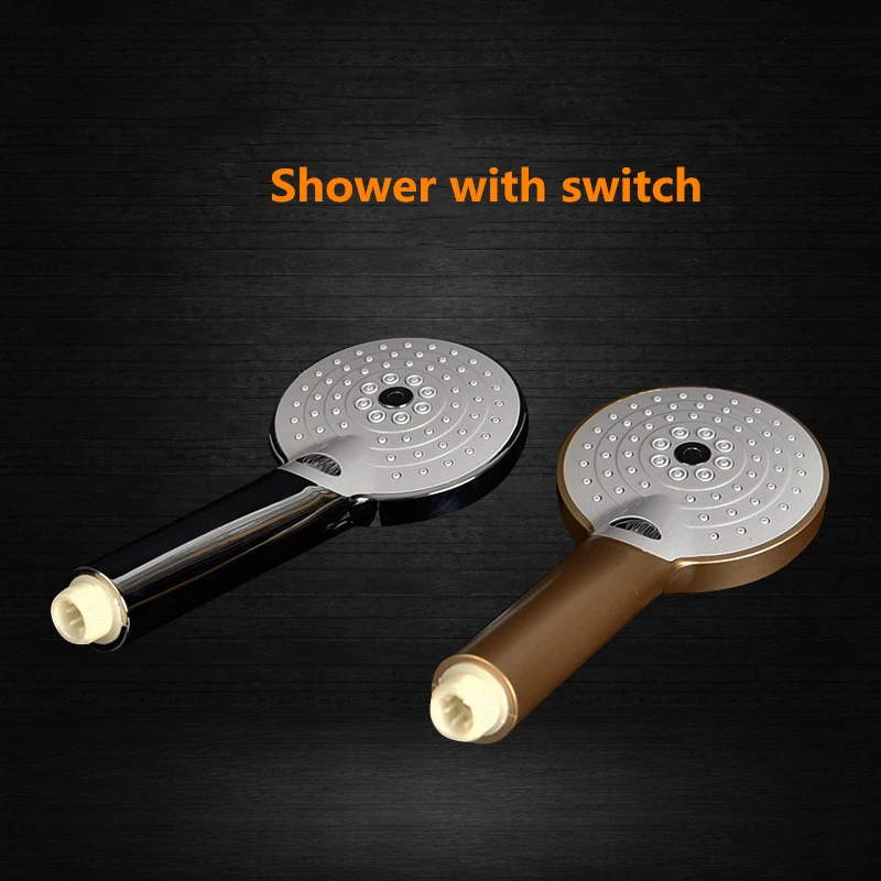 

Gold Sprinkler Head, Portable Sprinkler, Press Electroplating Switch, Welding, Diy Bathroom Shower