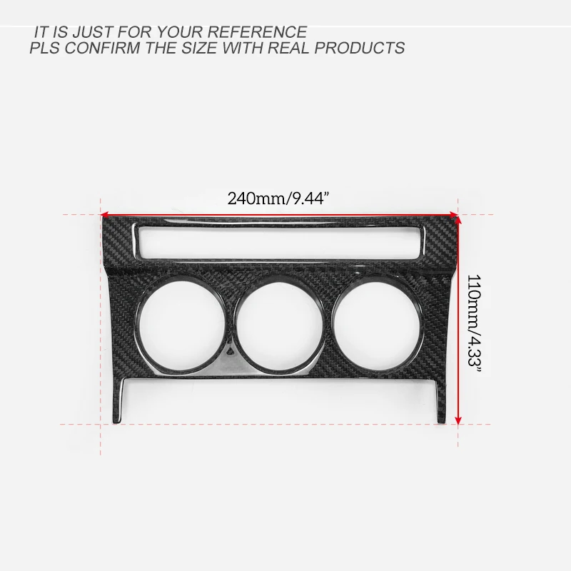 Автомобильный-Стайлинг карбоновое волокно радио контроль крышка глянцевая отделка внутренняя отделка дрейф гоночная часть Тюнинг Комплект подходит для BRZ FT86 GT86 LHD/RHD