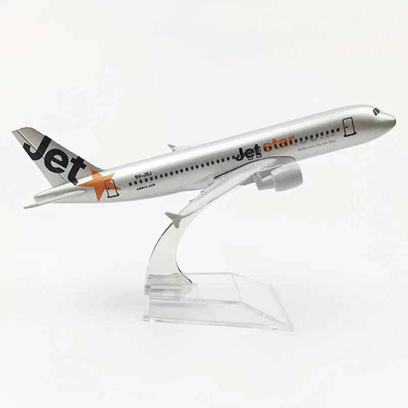 

1/400 Scale Metal Airplane Model Aircraft Jet Star Airbus A320 Airways 16cm Alloy Plane Model Collections