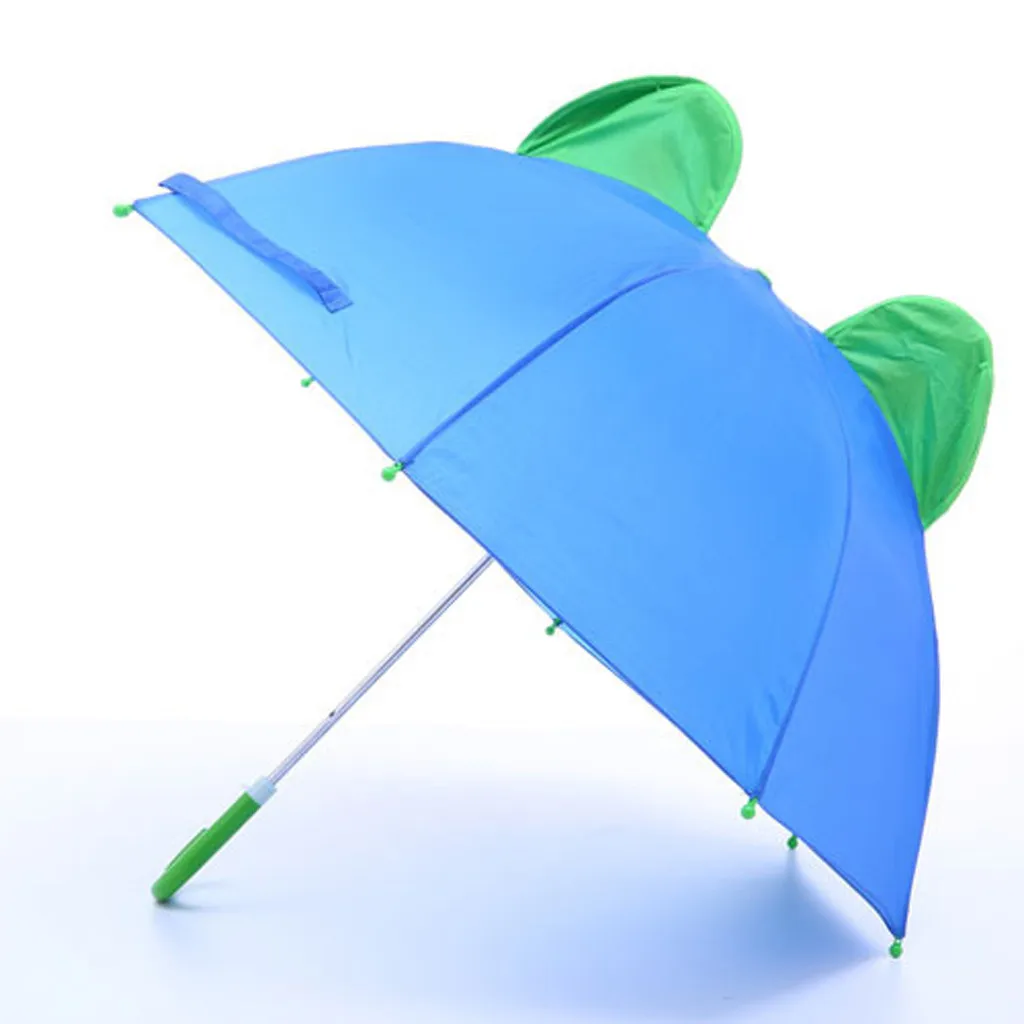 Детский 3D Зонт с героями мультфильмов покрытие зонтик для защиты от солнца и дождя УФ-лучи наружный ветростойкий складной зонт защита от дождя и ветра