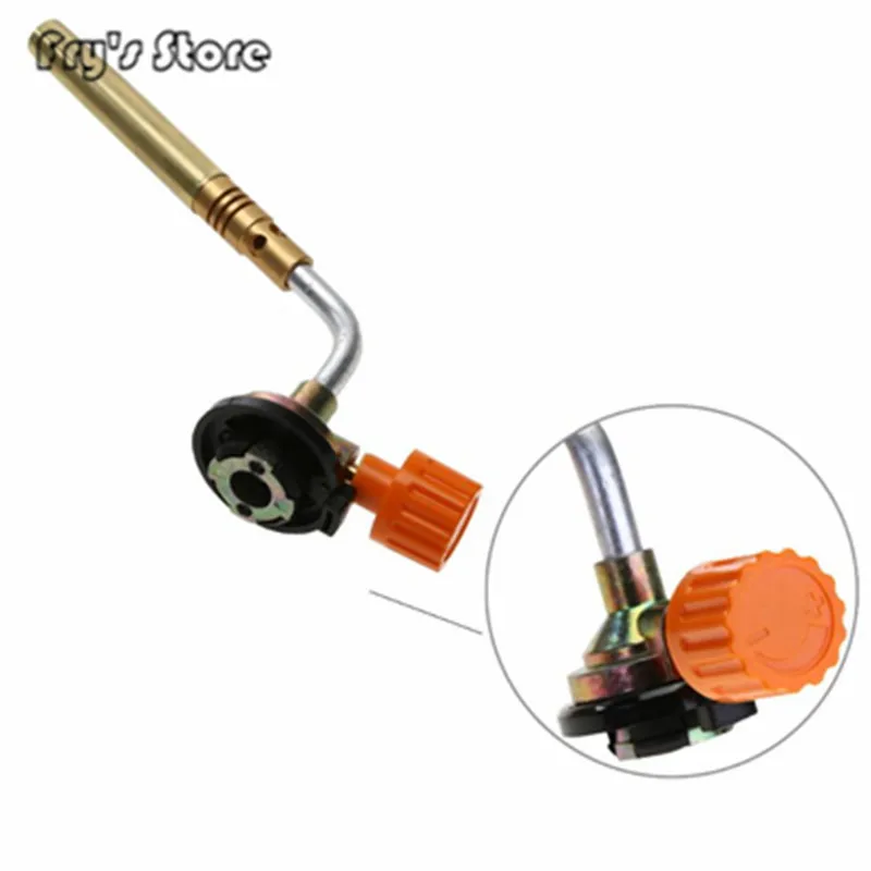 

Camping Equipment Outdoor Blow Torch Butane Gas Flamethrower Burner Welding Auto Ignition Soldering BBQ Kamp Light Torches