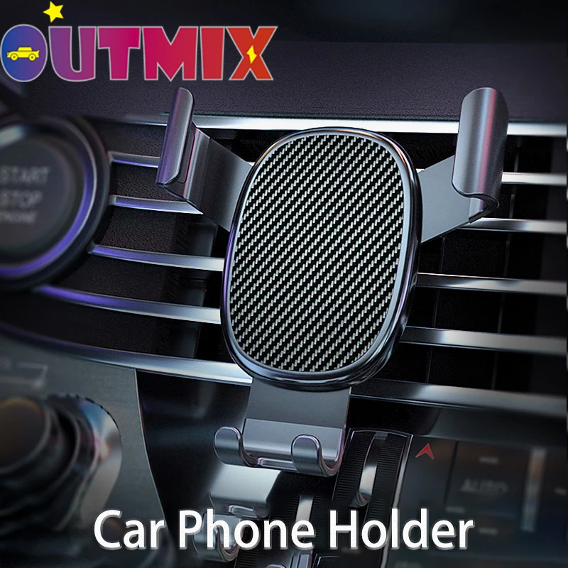 

Gravity Car Phone Holder For Phone Car Air Vent Clip Mount No Magnetic Mobile Phone Cell Stand Support For iPhone Huawei Xiaomi