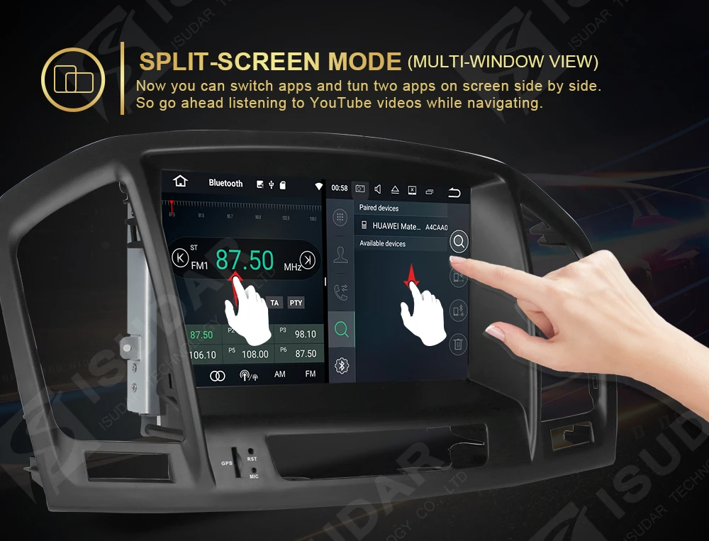 Perfect Octa Core Mirror Link Headunit Car Multimedia Player GPS Navigation System for Opel Touch Screen DSB Bluetooth Radio DVD WIFI 5