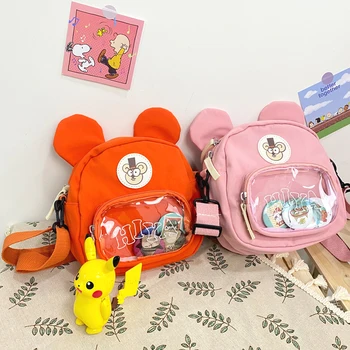 

2020 New Student Japanese Cute Bag Female Messenger Bag Ins Girl Heart Cartoon Cloth Bag Korean Childlike Cute Bag