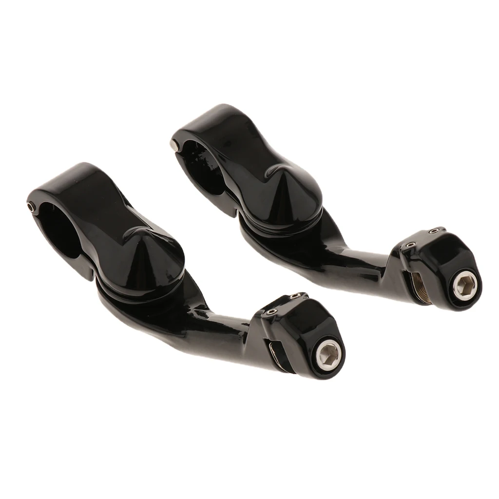 Motorcycle Footrests Mounting Brackets Footpeg Pedals fixation Holder Bars