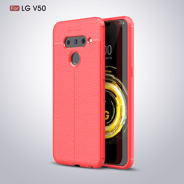 Pattern  For LG G8 ThinQ V40 G7  V30 PLUS G6 Pro Anti-Fall Protective Phone Cover Case Give 2 Rings