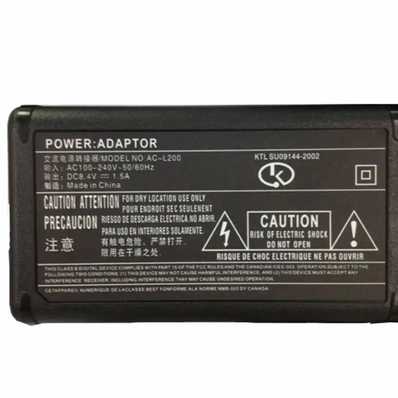 Carregador de Bateria Filmadora para Sony Dcr-hc52 e Filmadora Adaptador Quente Cabo Alimentação Filmadora Dcr-hc41e ac - Image 3