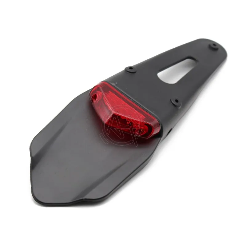 Motorcycle Taillight 12V LED and License Plate Holder