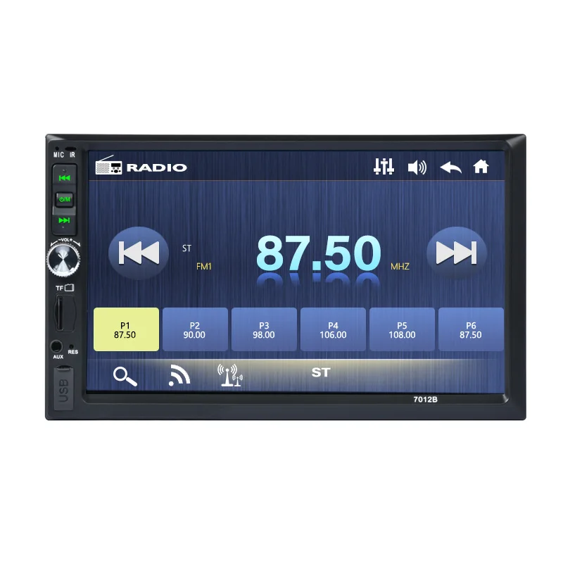 2 din SD проводной проводки mikoor FM радио bluetooth автомобильные аксессуары вызова в режиме "свободных рук" hd 7 дюймовый экран дисплея Универсальный Автомобильный MP5 плеер