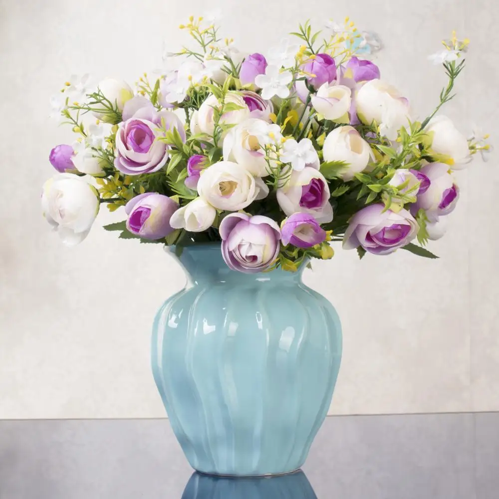 Садовые вазоны Ozdobne Ceramica Teraryum Vaso De Flor Jarrones Decorativos современные аксессуары для украшения дома Современная ваза для цветов