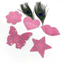 Halyuhn женское пикантное нижнее белье самоклеющиеся блестки кисточкой крышка соска крышка на соски наклейки для груди наклейки на соски