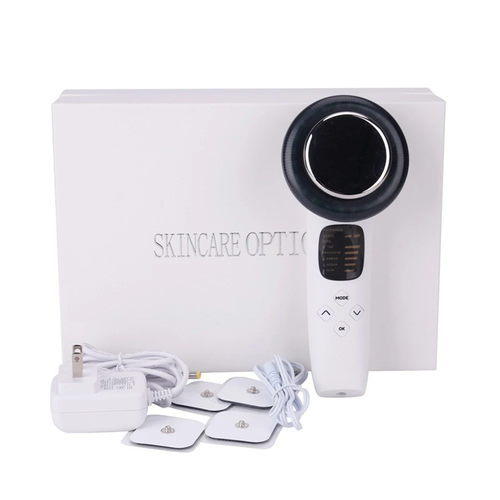 3 in 1 Women Ultrasonic Body Care Slimming Massager Fat Removal Therapy Machine Makeup Tool New