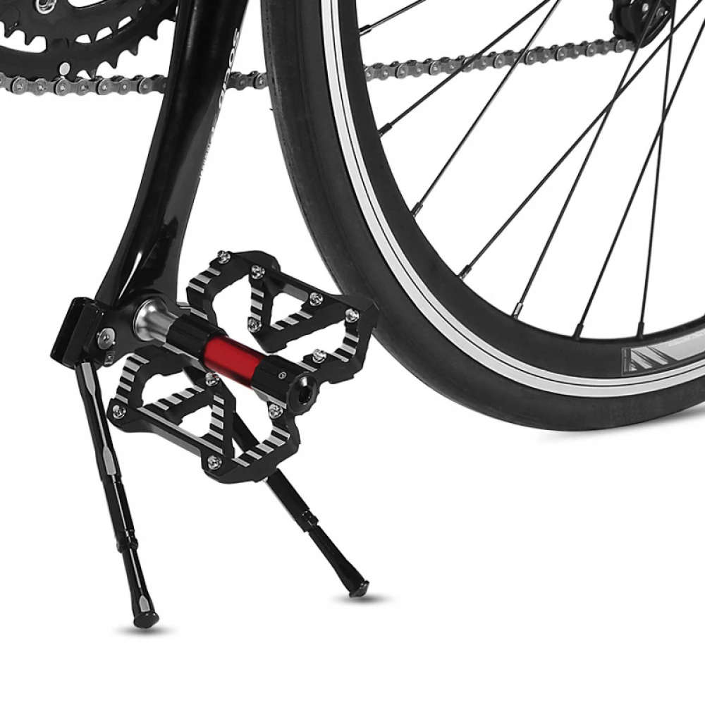 

Multifunction Adjustable Bicycle Kick Stand Road Bike Kickstand Heavy Duty Adjustable Mountain Bike Bicycle Cycle Prop Side Rear