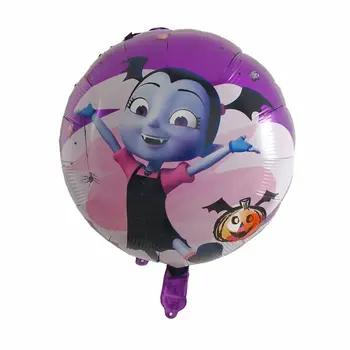 

10pcs 18inch vampire girl balloon foil balloon birthday party decoration kids children Halloween toy balloon pumpkin balloon