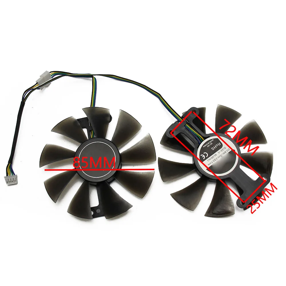 2 шт./б. GA91S2H GTX 1060 EXOC 3 ГБ охлающий GPU для KFA2 GALAXY GeForce GTX1060 6 VGA