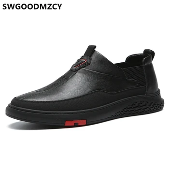 

Sports Shoes For Male Genuine Leather Shoes Men Luxury Brand Coiffeur Leather Sneakers Loafers Mens Casual Shoes Hot Sale Buty
