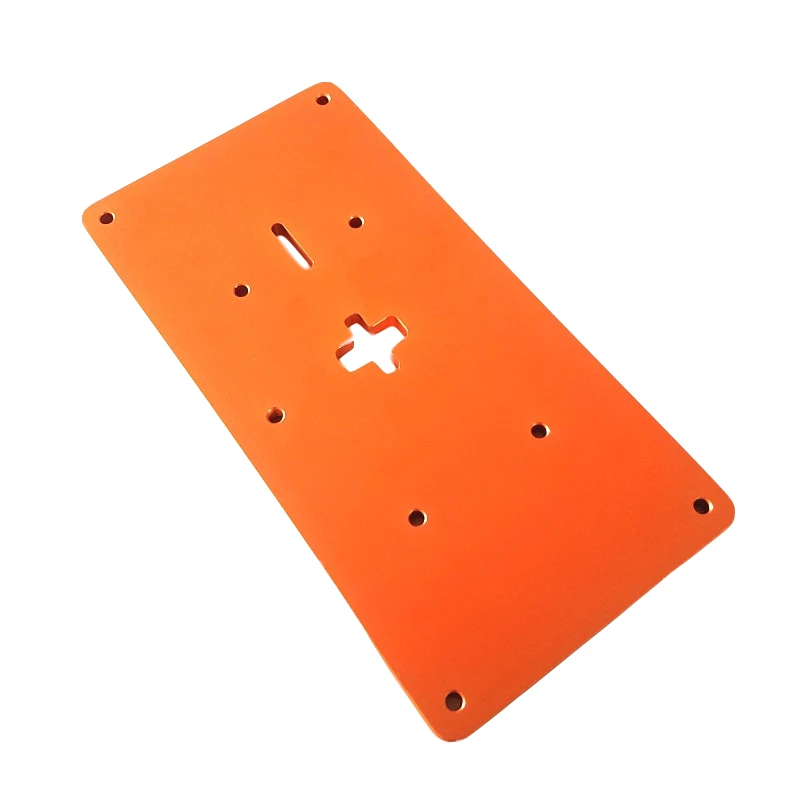 Aluminum Electric Jig Saw Flip Board Router Table Insert Plate For Jig Saw Woodworking Work Benches