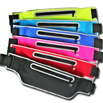

Waterproof neutral sports running waist bag nerka portable jogging belt bag mobile phone bag