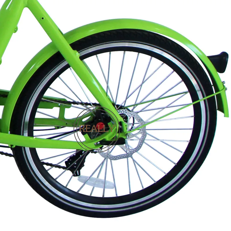 Bicicleta de Carga com Caixa de Metal Elétrico para Adulto Perto com Tampa Novo Design Três Rodas Triciclo 2021 4 2021 novo design bicicleta de carga com