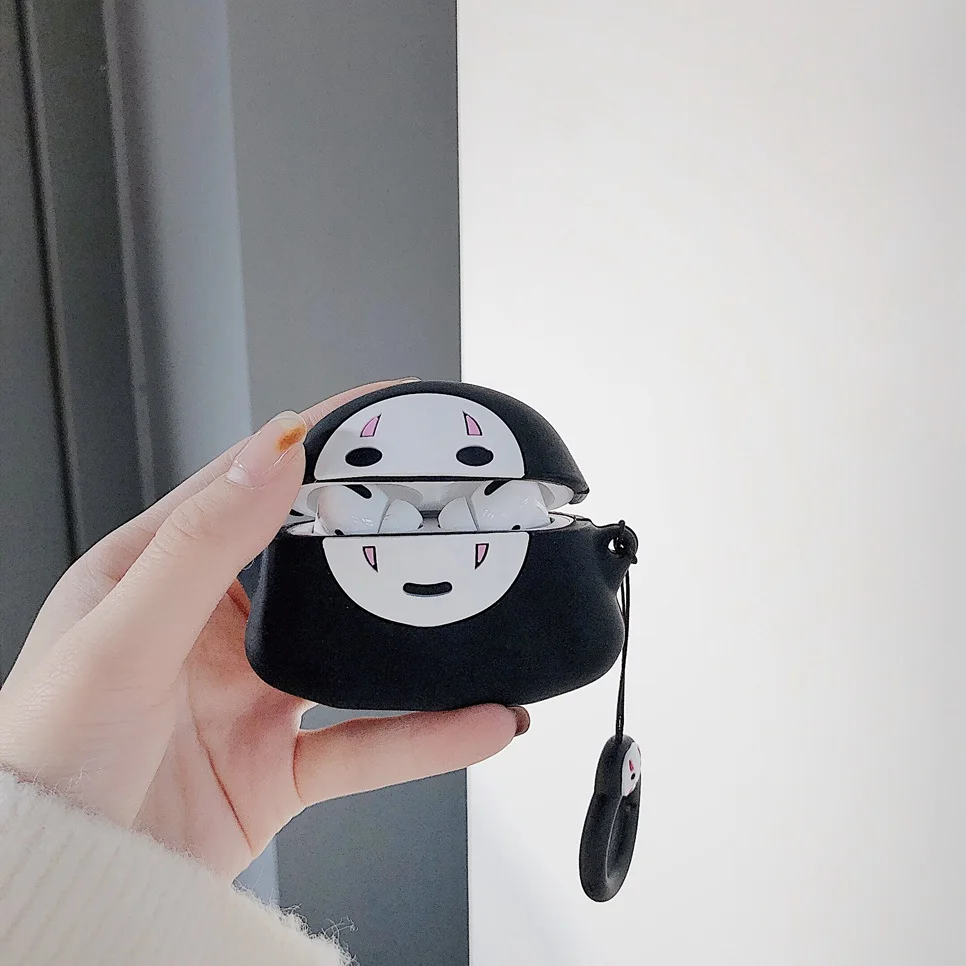 3D чехол для Airpods Pro Чехол милый мультфильм мягкий Bluetooth наушники чехол Funda для Apple Air Pod Airpod Pro 3 силиконовый чехол с бантом