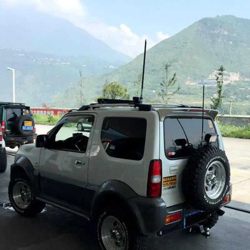 Для Suzuki jimny спойлер с светодиодный светильник высокого качества ABS Материал