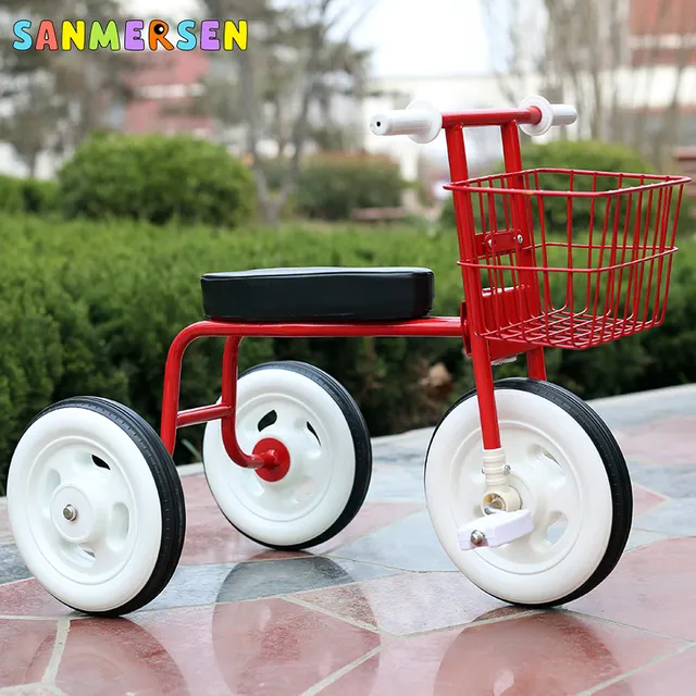 Simple Style Children Tricycle 2-6 Years Old Multi-purpose Male And Female Baby Bicycle Stroller Removable Infant Light Tricycle 5