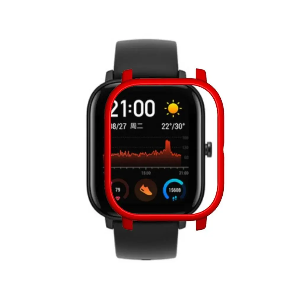 1 Для Xiaomi Huami Amazfit GTS Сменный Чехол для PC Watch, защитная рамка, аксессуары для умных часов и браслетов - Цвет: 1