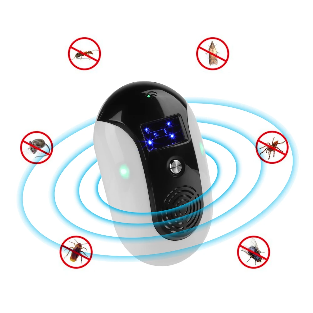 

Ultrasonic Pest Repeller Electronic Mosquito Mouse Rodent ElectronicPest Killer Electronic Pest Control Pest Repeller Ultrasonic