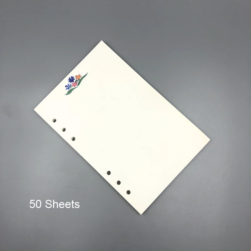 huahui blank Fromthenon милый блокнот для Filofax Dokibook спиральный планировщик A5A6A7 дневник внутренний ядро Weekl ежемесячный точечный наполнитель бумага - Цвет: huahui blank