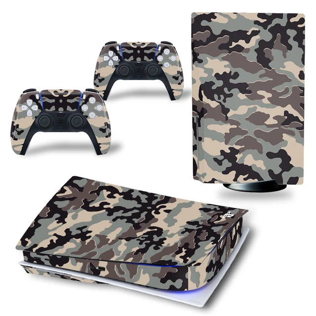 2 in 1 Full Set Sticker For PS5 Disk Console Skin Decal Cover Protective  Film Compatible with for Playstation5 Decoration - AliExpress