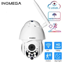 INQMEGA 1080P PTZ IP камера Wifi наружная скорость купольная видеокамера с Wi-Fi панорамирование наклона 4X цифровой зум 2MP Netwerk CCTV наблюдения