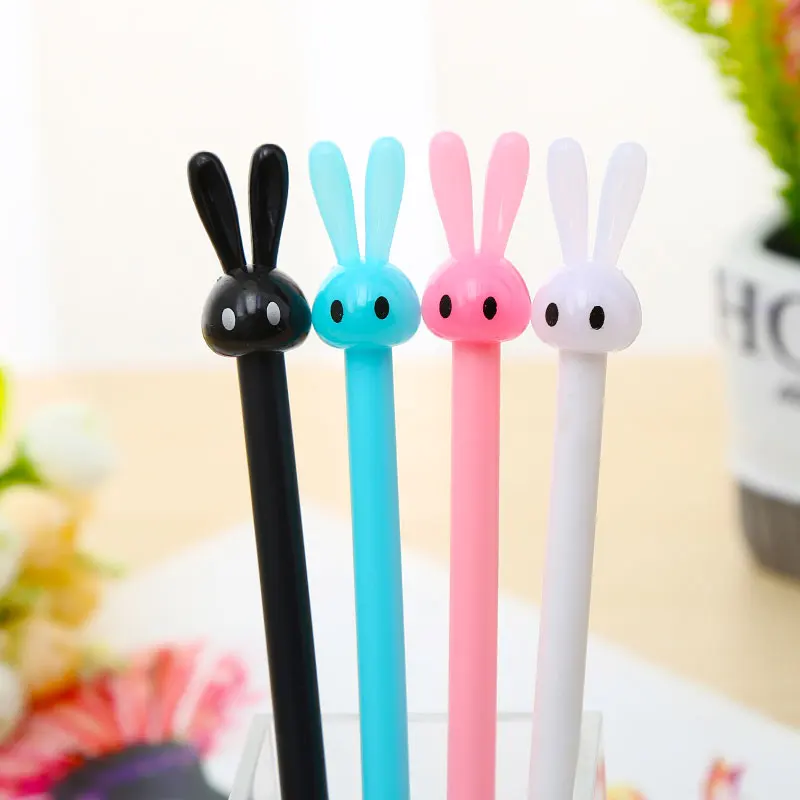 Корейский Kawai кролик гелевая ручка Kawaii мультфильм животное канцелярские товары