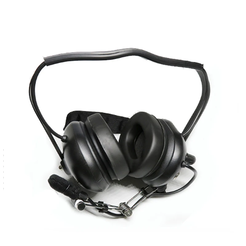 Noise Cancelling Headset for ICOM, IC-V80, IC-V85, IC-F3, F4, IC-F20, IC-V82, Two Way Radio