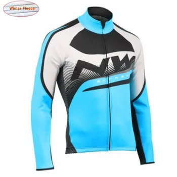 

NW 2020 Pro Team Cycling Jackets Winter Thermal Fleece Jersey Bicycle Northwave Cycling Warm Moutain Bike Clothing Jacket MTB