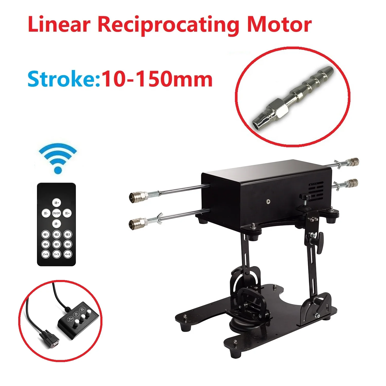 US $404.98 RF Wired DIY Multiple Frequency Conversion Telescopic Reciprocating Linear Actuator Motor Automatic Adjustable 10150m Stroke