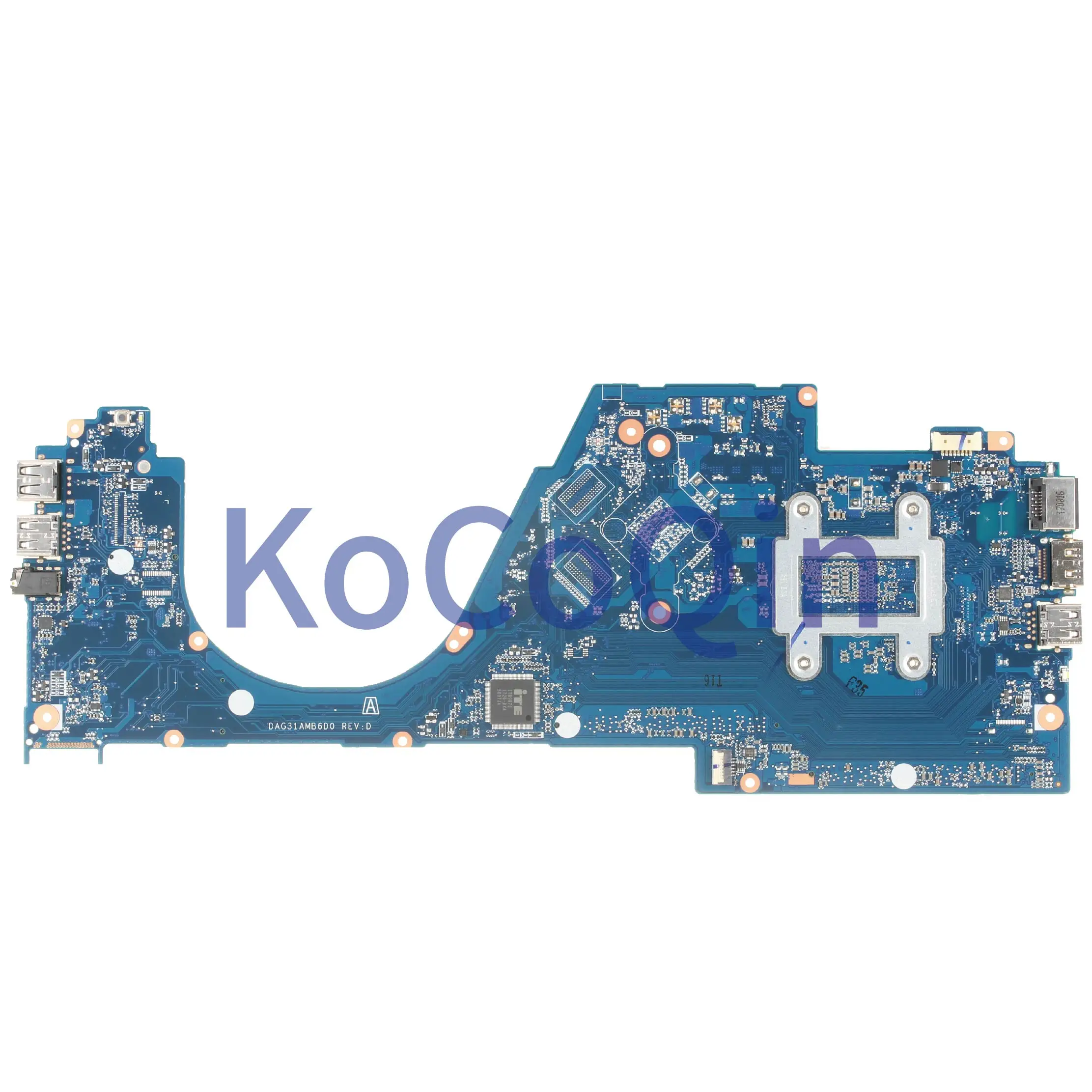 buy  KoCoQin Laptop motherboard For HP Pavillion 14-AL Core I3-7100U Mainboard DAG31AMB6D0 REV:D SR2ZW C