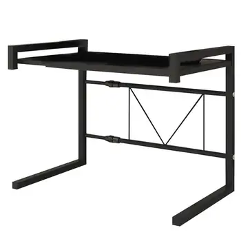 

1 Set Kitchen Rack Sturdy Durable Microwave Oven Shelf Double-Deck Traceless Storage Shelf Rack Shelf For Home Kitchen