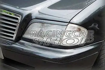 

PAINTED EYELID EYEBROW EYELIDS EYEBROW 1PAIR for Mercedes Benz W202 C class W202 5D 4D 93-00 M118EF