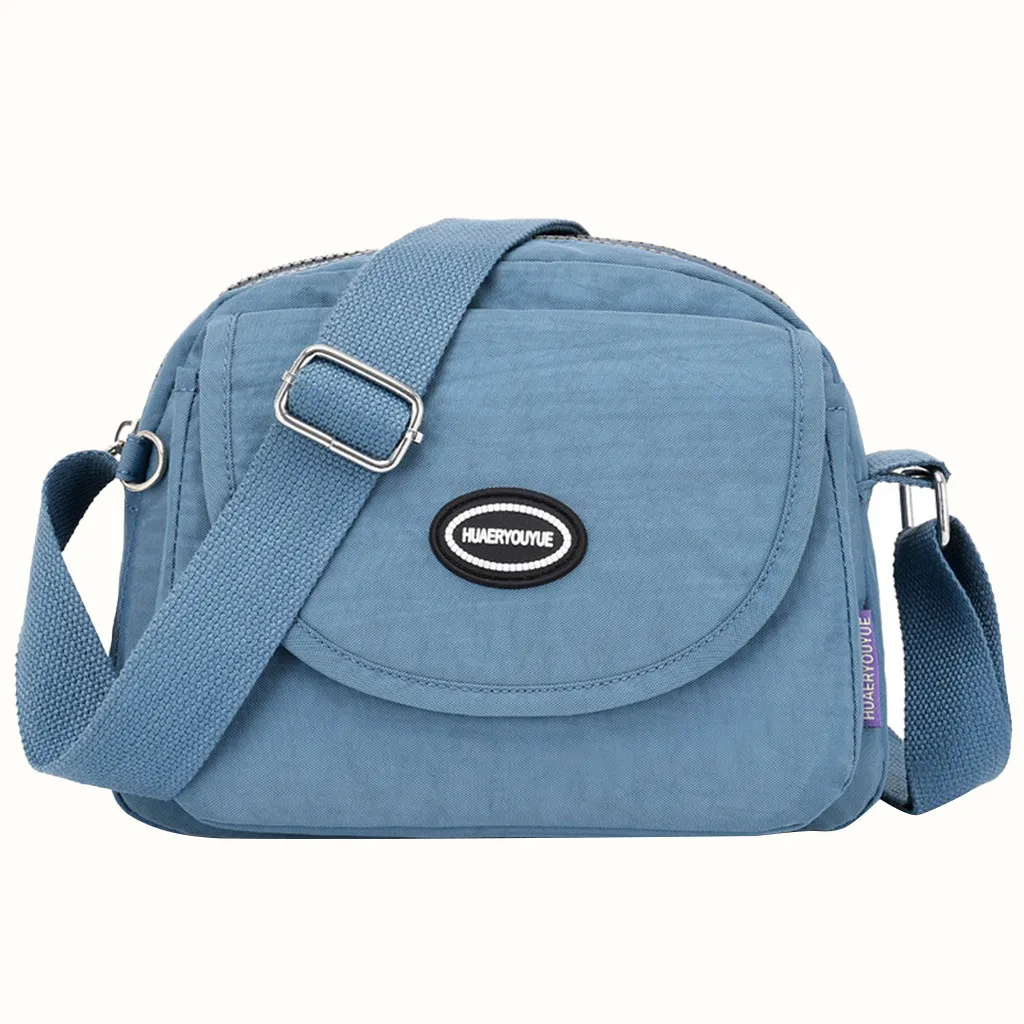 Maison Fabre Women Nylon Zipper Messenger Single Shoulder Satchels Crossbody Bag High Quality Waterproof Bags Dropshipping#8.02 - Цвет: j