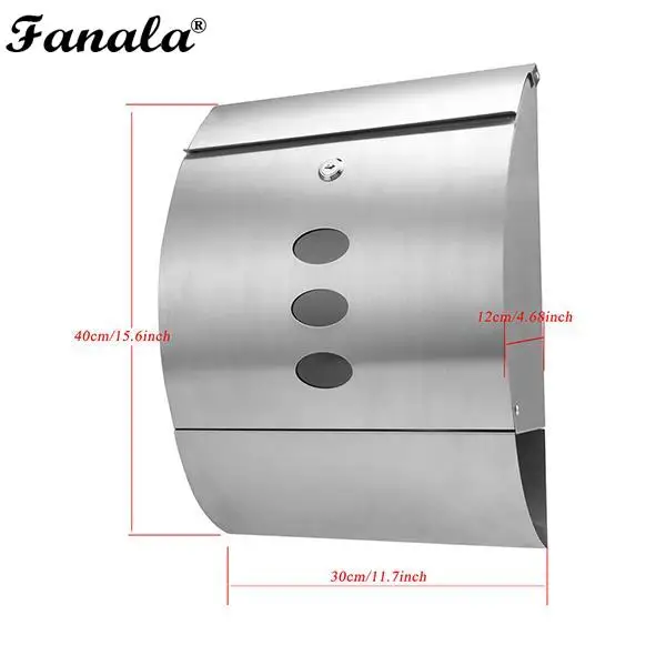 Почтовый ящик Американский пасторальный настенный почтовый модное ведро