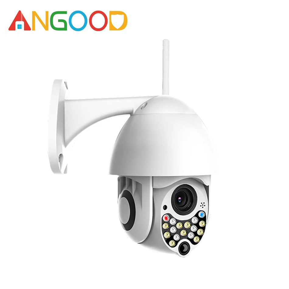 

ANDOOG HD 1080P Wifi Wireless IP Camera 17 LEDs 3 Night Vision Modes Smart Wifi IP Camera IP66 Two-way Audio Outdoor Monitor