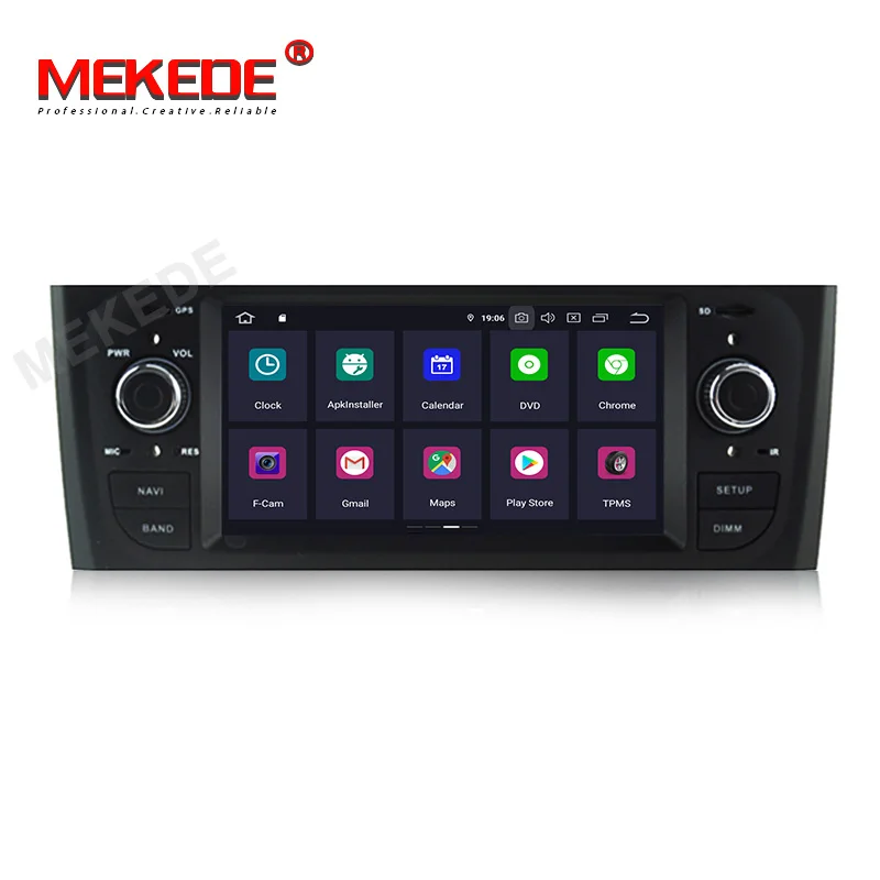 MEKEDE PX5 4+ 64G Android 9,0 автомобильный Радио gps навигация Мультимедиа Стерео для Fiat Grande Punto Linea 2006-2012 DVD wifi Bluetooth