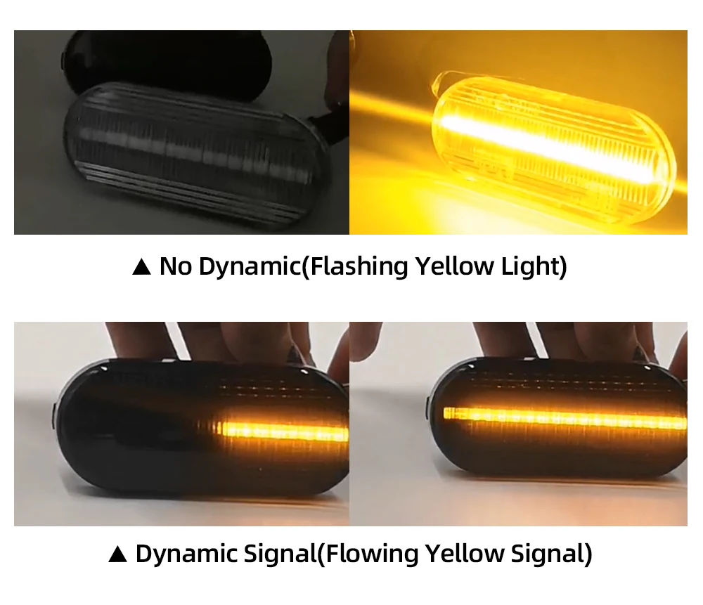 2 шт. светодиодный динамический боковой габаритный указатель поворота светильник последовательный мигалка светильник для Volkswagen VW Bora Golf 3 4 Passat 3BG Polo SB6