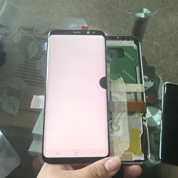 

SUPER AMOLED For SAMSUNG Galaxy S8Plus Display S8+ PlusG955 G955F Touch Screen Digitizer Assembly+big dead pixel burn shadow