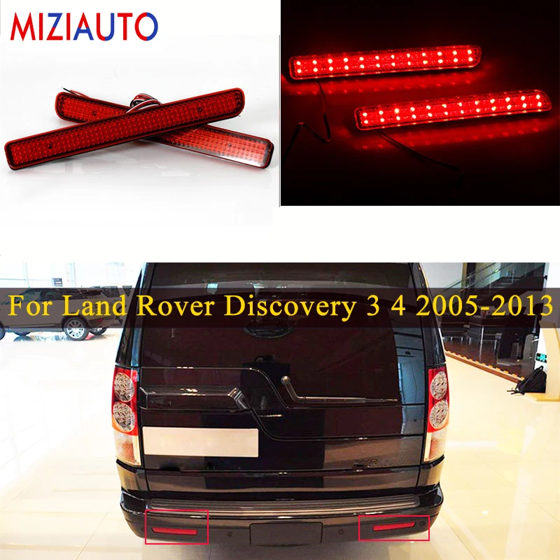 

1 Pair LED Rear Bumper Reflector Light For Land Rover Discovery 3 4 2005- 2013 For Range Rover Sport 2010-2013 Tail Brake lamp