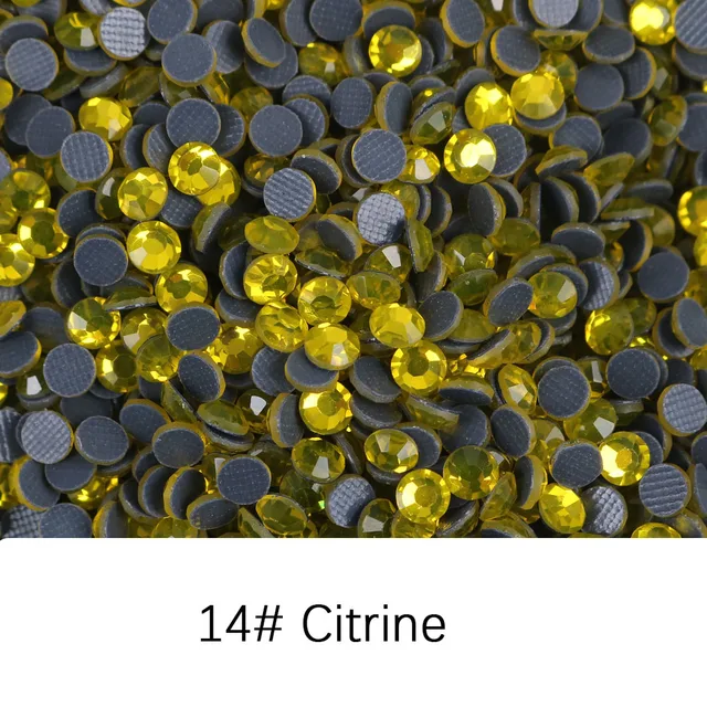 1000 Gross 140,000Pcs  bulk Wholesale Big Pack DMC Hotfix Rhinestones   Crystal Glass  Better Stone With Glue On Stones 14