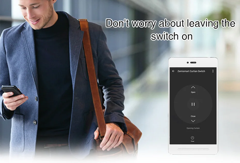 electric curtain switch wifi