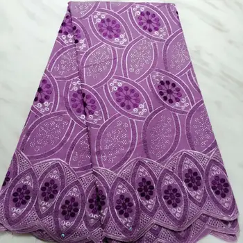 

2019 New Design African Dry Lace Fabrics High Quality Cotton Lace Fabric Swiss Voile With Stones Swiss Voile Lace In Switzerland